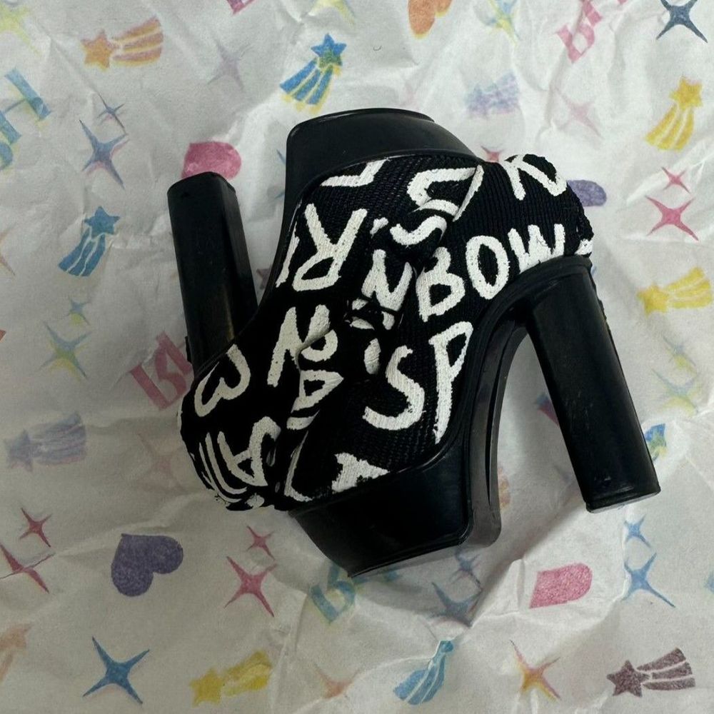 RAINBOW SPARKLE ANKLE BOOTS - RAINBOW HIGH DOLL SHOES - BRAND NEW